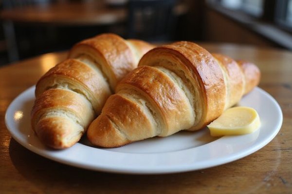 Fresh butter croissant