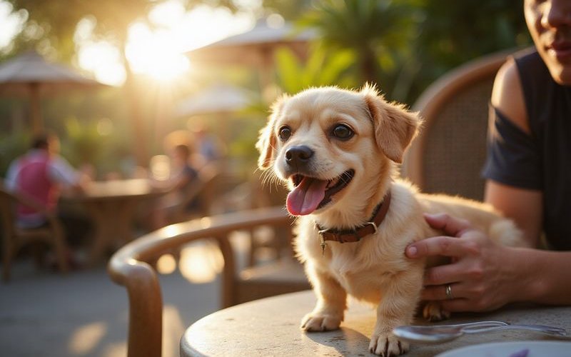 Hot outdoor conditions for pets