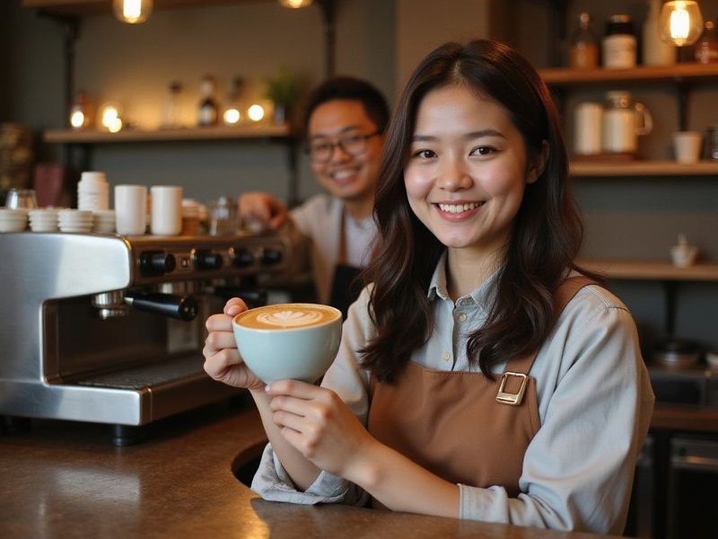 Belle, owner of Bubbs & Bites Cafe